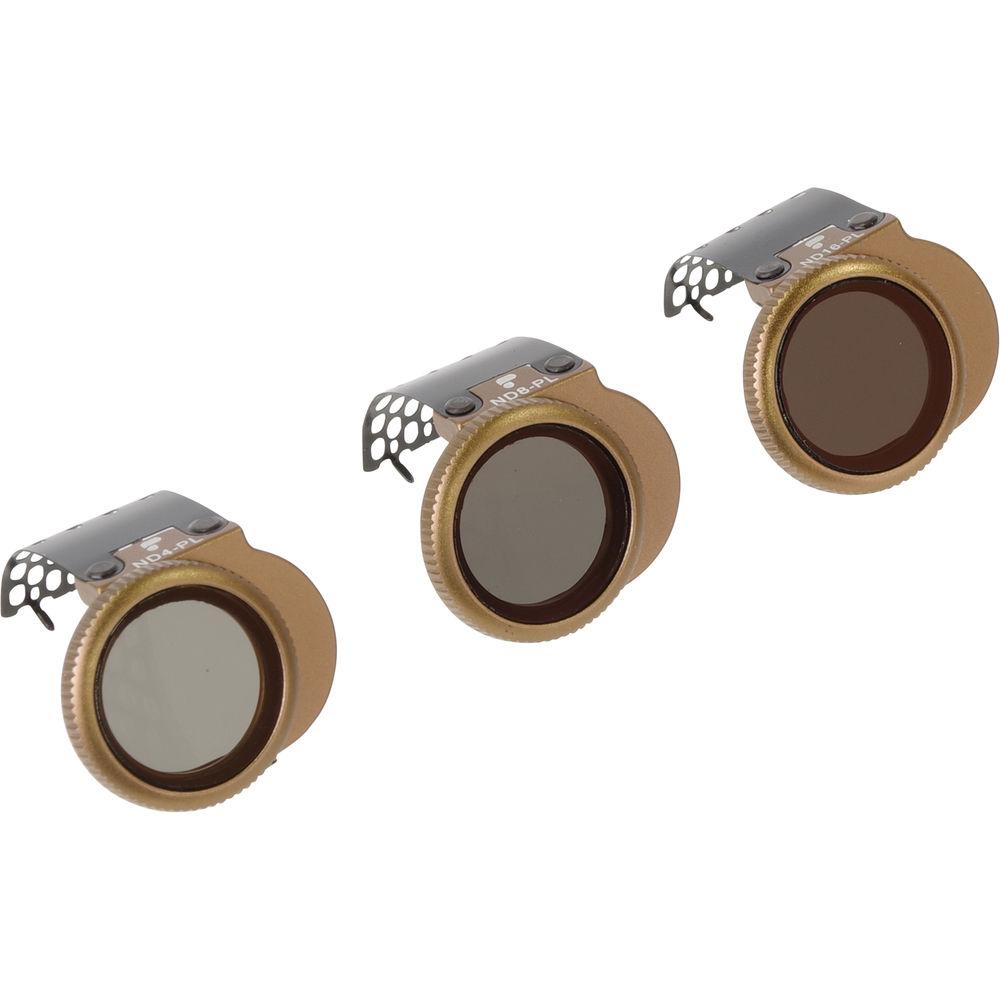 PolarPro Cinema Series Vivid Collection ND PL Filter Bundle for DJI Spark