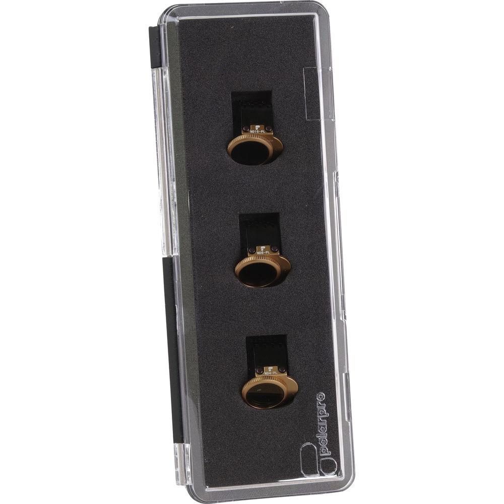 PolarPro Cinema Series Vivid Collection ND PL Filter Bundle for DJI Spark