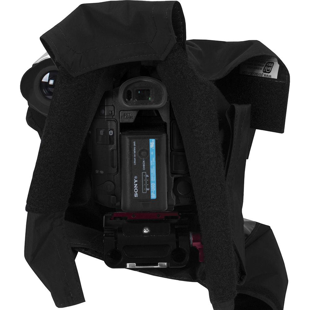Porta Brace Custom-Fit Rain Cover for Panasonic AU-EVA1 Camera, Lens, and Battery