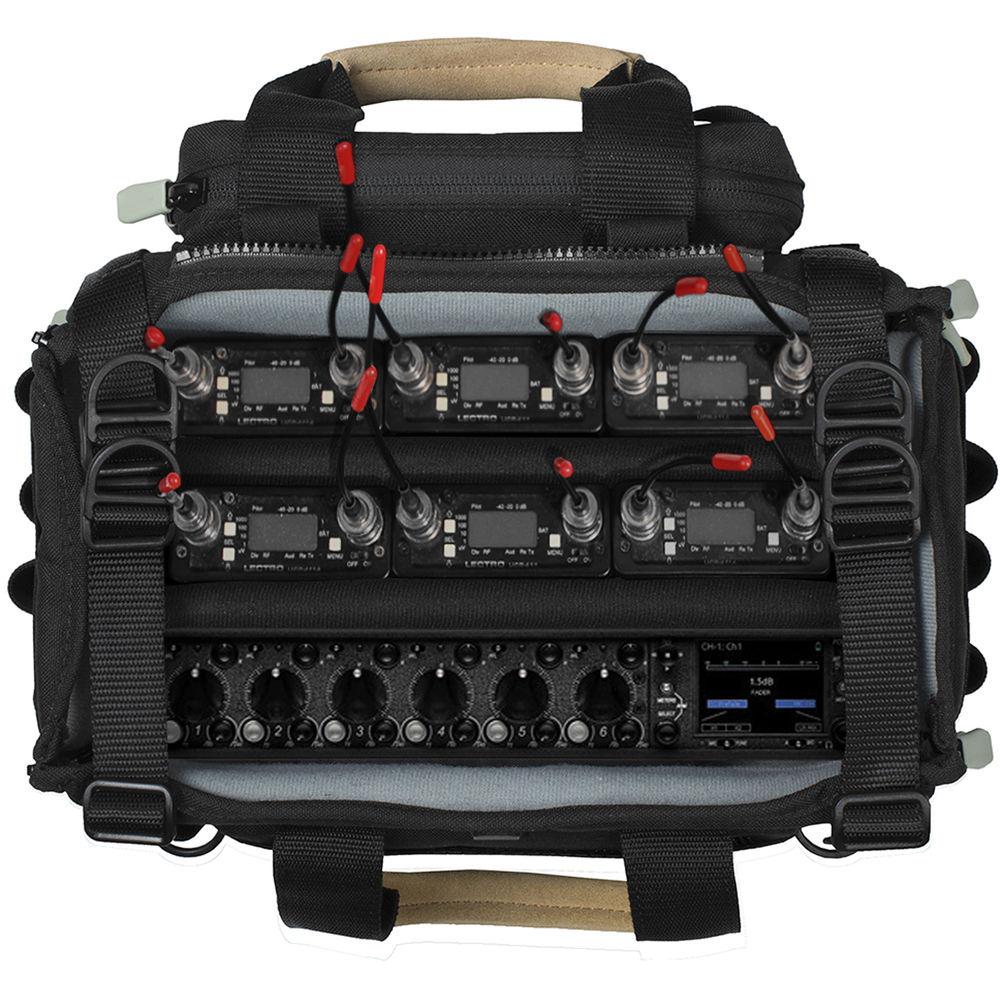 Porta Brace Silent Audio Organizer Bag for Sound Devices 644 Portable Recorder