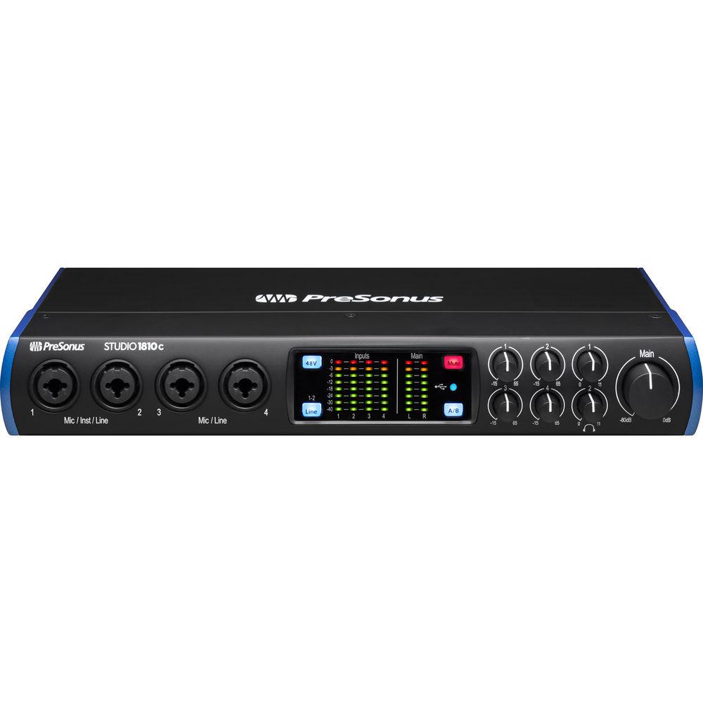 PreSonus Studio 1810c 18x8 USB Type-C Audio MIDI Interface