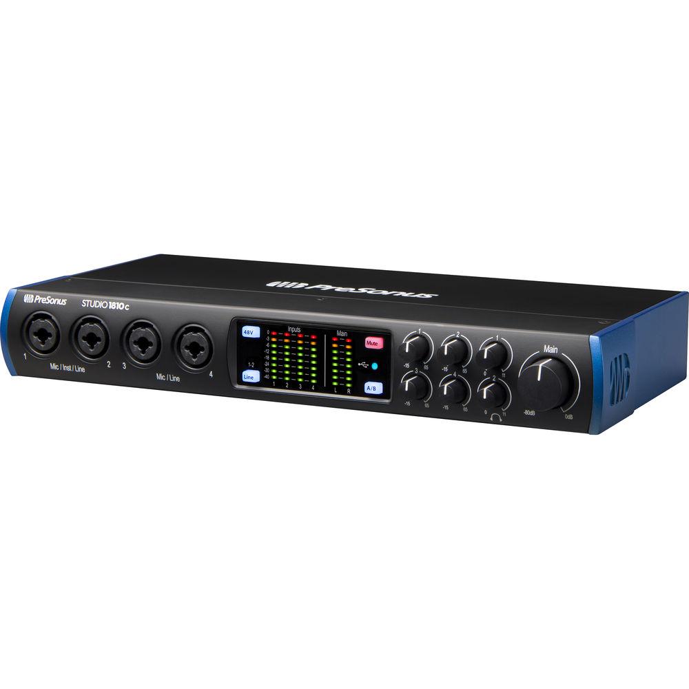 PreSonus Studio 1810c 18x8 USB Type-C Audio MIDI Interface