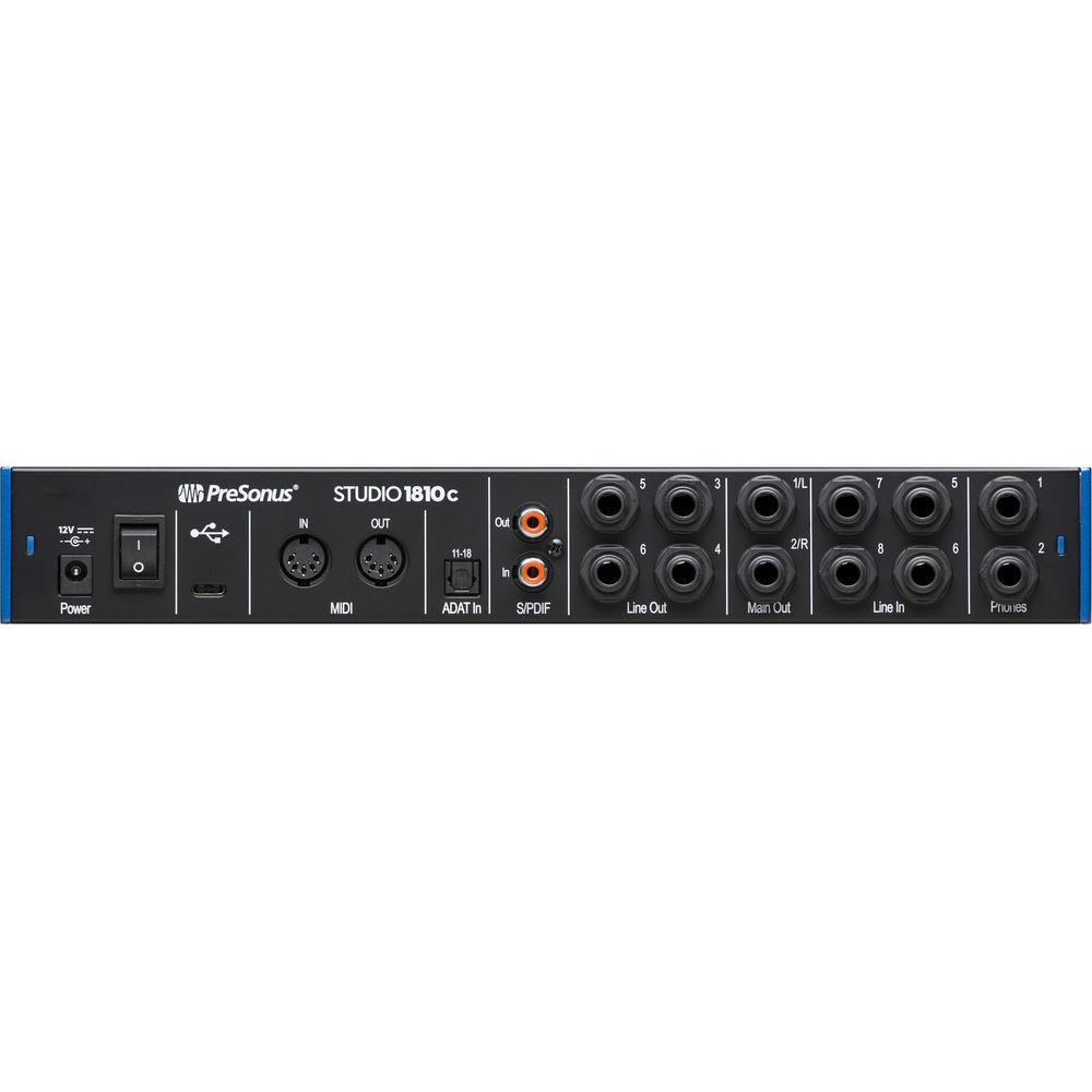 PreSonus Studio 1810c 18x8 USB Type-C Audio MIDI Interface