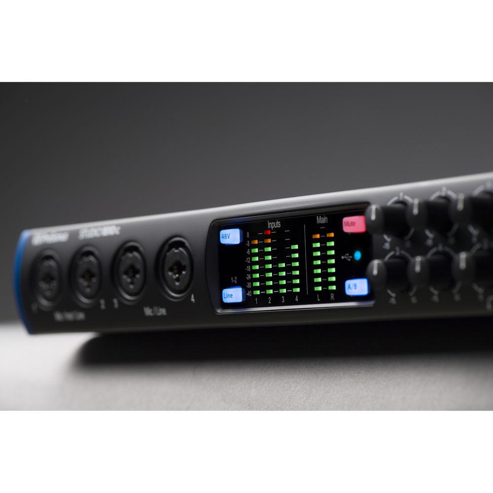 PreSonus Studio 1810c 18x8 USB Type-C Audio MIDI Interface