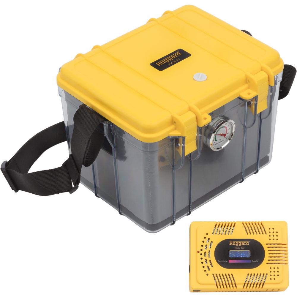 Ruggard Portable Dry Case with Dehumidifier & Fabric Insert 