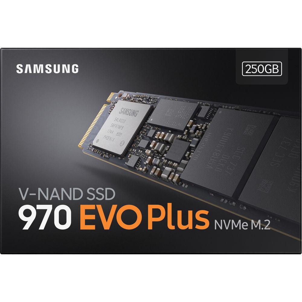 Samsung 250GB 970 EVO Plus NVMe M.2 Internal SSD