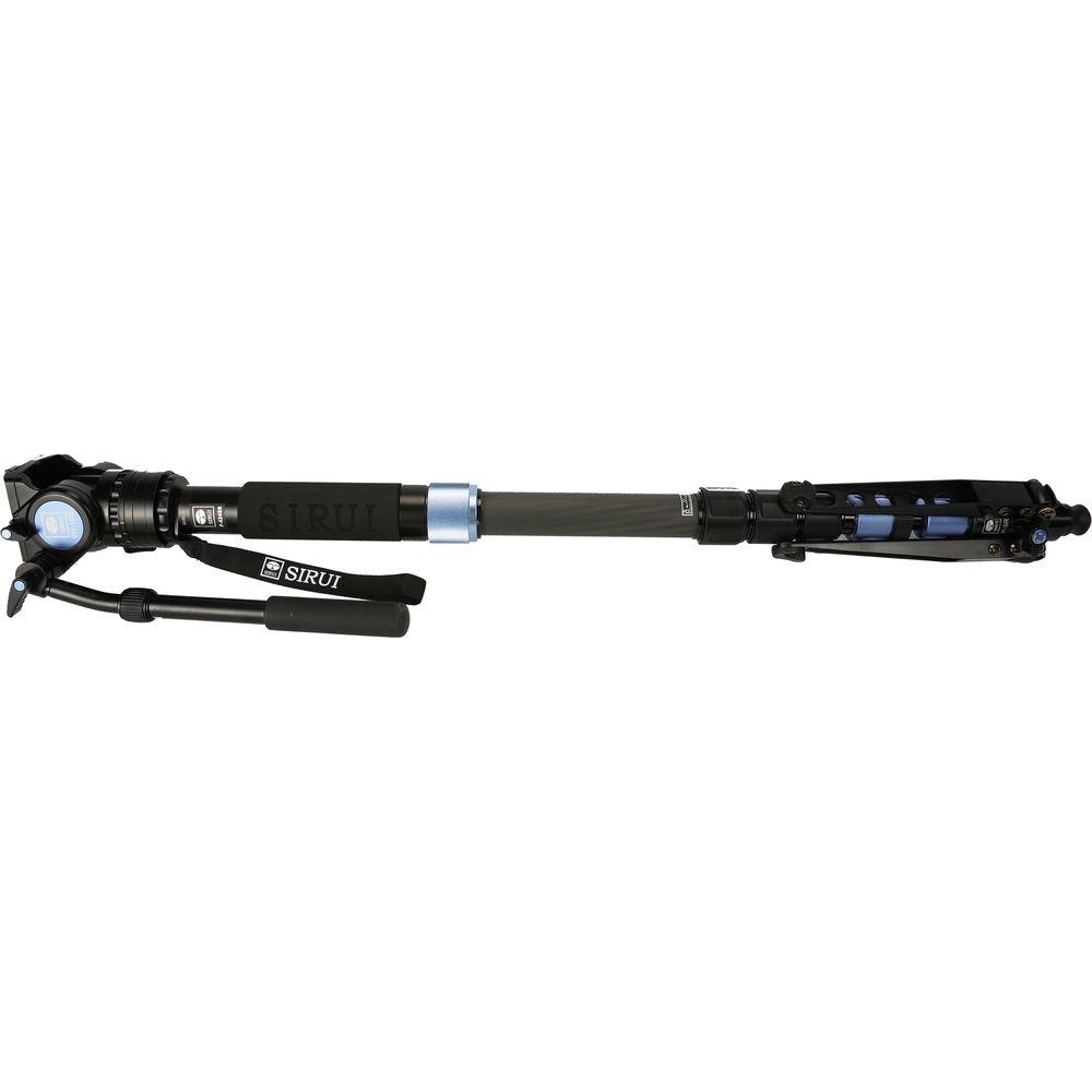 Sirui P-424SR Photo Video Monopod with VH-10X Head