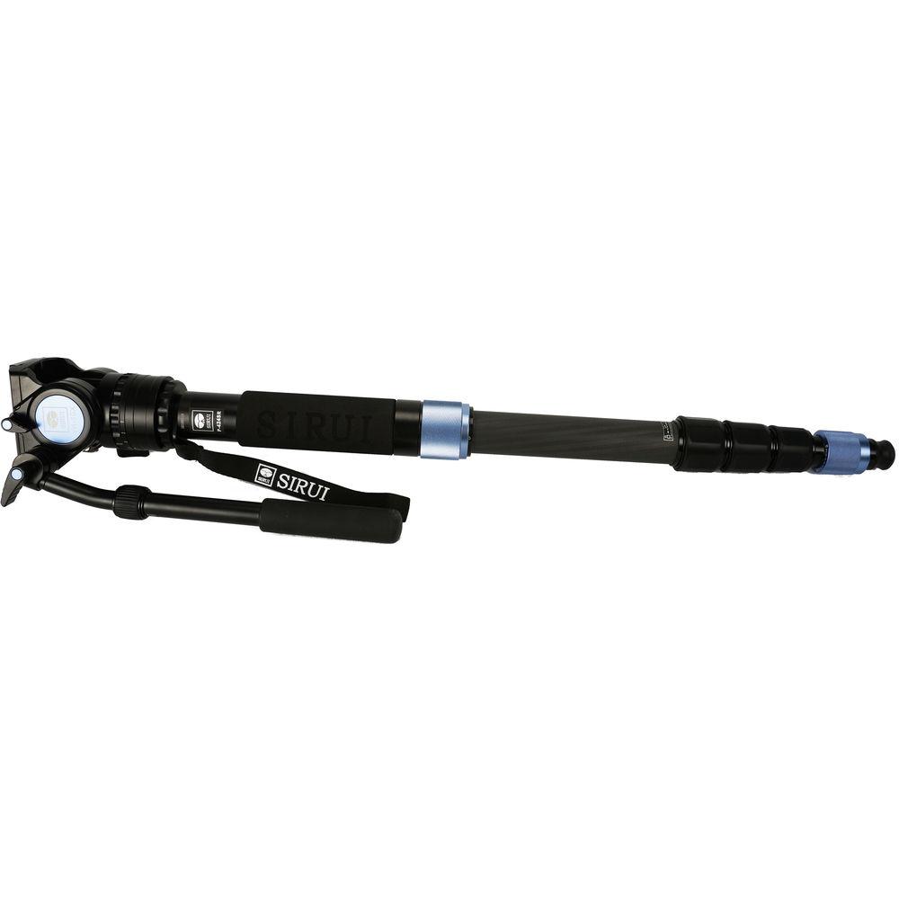 Sirui P-424SR Photo Video Monopod with VH-10X Head
