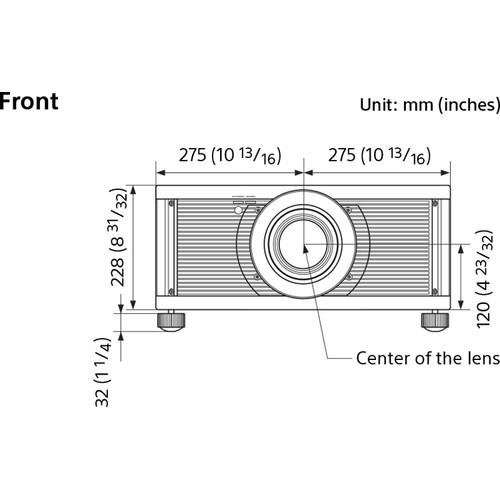 Sony 5000-Lumen 4K SXRD Projector