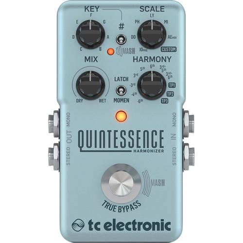 TC Electronic Quintessence Dual-Voiced Harmony Pedal with MASH Technology