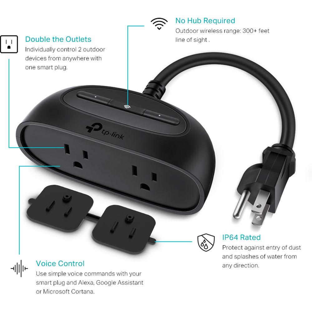 TP-Link KP400 Kasa Smart Wi-Fi Outdoor Plug
