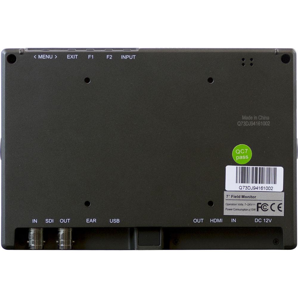 ViewZ 7" HDMI 3G-SDI On-Camera Monitor