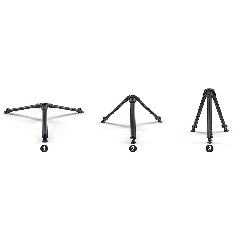 Vinten System Vision blue with Flowtech 75 Carbon Fiber Tripod