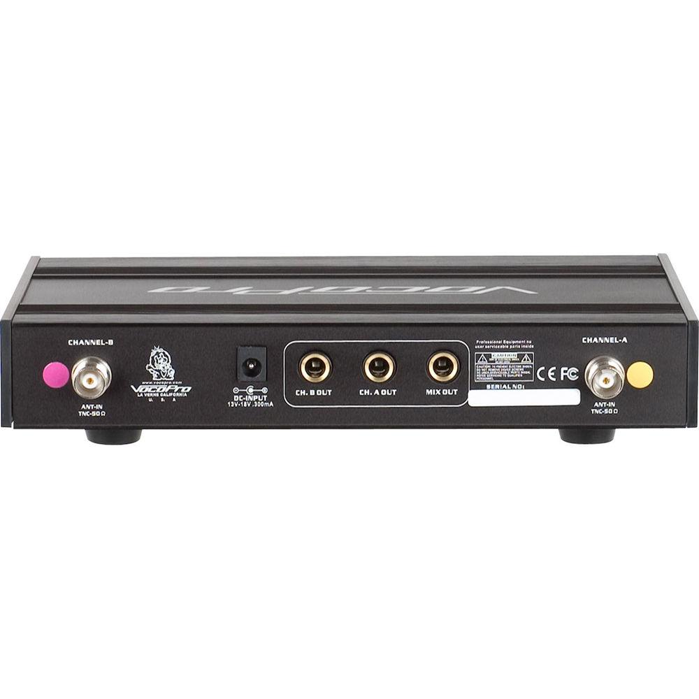 VocoPro UHF-3200-9 UHF Dual-Channel Wireless Microphone System