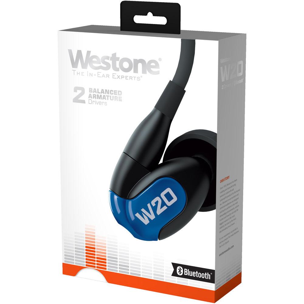 Westone W20 Gen 2 Dual-Driver True-Fit Earphones with MMCX and Bluetooth Cables