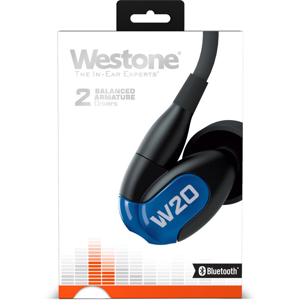 Westone W20 Gen 2 Dual-Driver True-Fit Earphones with MMCX and Bluetooth Cables