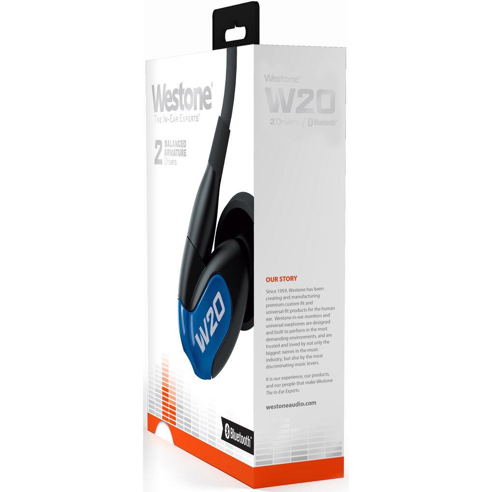 Westone W20 Gen 2 Dual-Driver True-Fit Earphones with MMCX and Bluetooth Cables