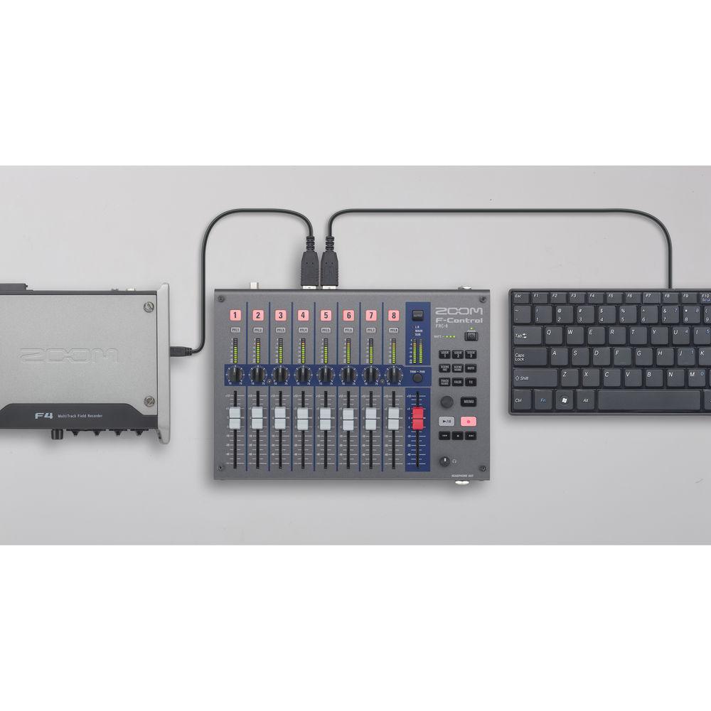 Zoom F-Control for F8n, F8, and F4 Multitrack Field Recorders