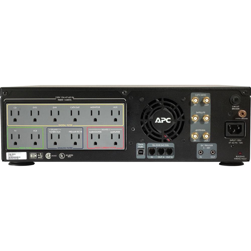 APC J10 Home Theater Power Conditioner & Battery Backup, APC, J10, Home, Theater, Power, Conditioner, &, Battery, Backup
