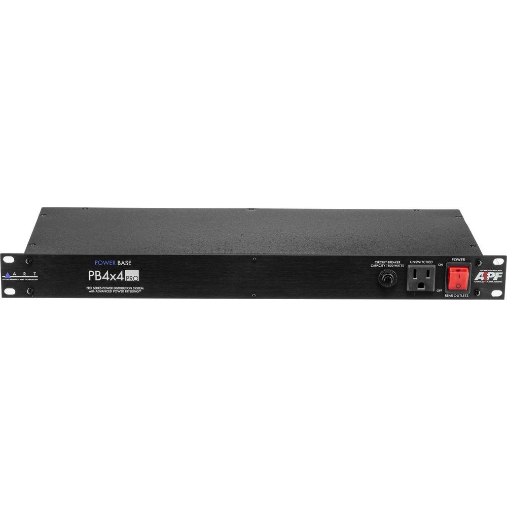 ART PB 4x4 Pro Rackmount 8-Outlet Power Conditioner & Surge Protector - with Rear Gooseneck Light