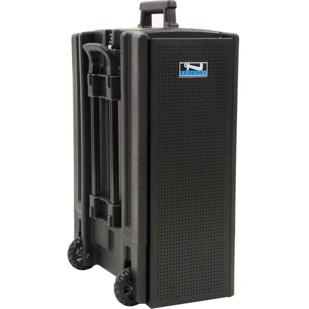 Anchor Audio BEA-DUAL-HH Beacon 2 Dual Package Portable Line Array Sound System with Bluetooth, AIR Transmitter, and Wireless Handheld Microphone Transmitter
