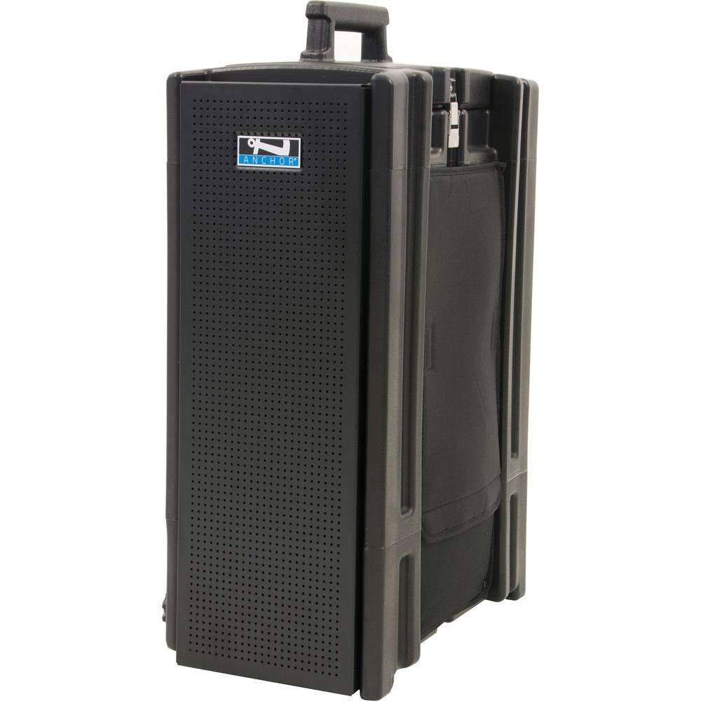 Anchor Audio BEA-DUAL-HH Beacon 2 Dual Package Portable Line Array Sound System with Bluetooth, AIR Transmitter, and Wireless Handheld Microphone Transmitter