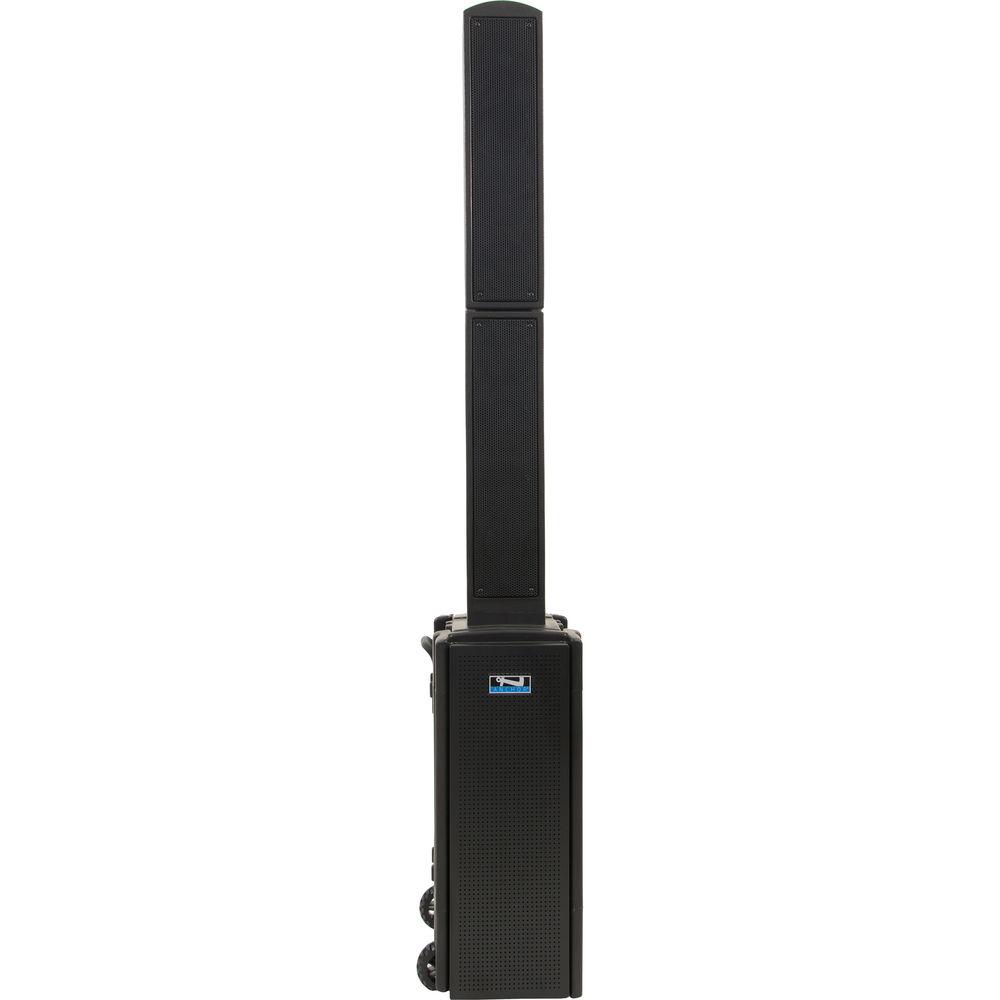 Anchor Audio BEA-DUAL-HH Beacon 2 Dual Package Portable Line Array Sound System with Bluetooth, AIR Transmitter, and Wireless Handheld Microphone Transmitter