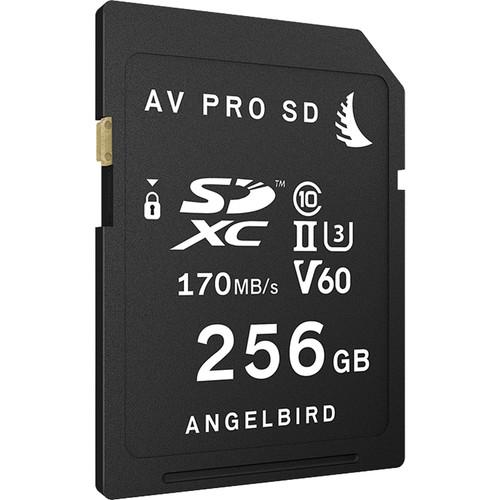 Angelbird 256GB AV Pro UHS-II SDXC Memory Card