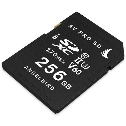 Angelbird 256GB AV Pro UHS-II SDXC Memory Card