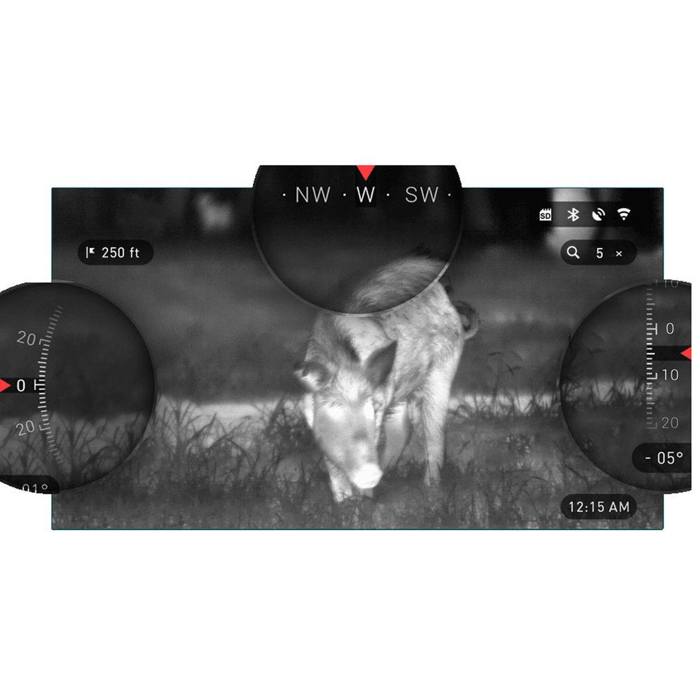 ATN OTS-HD 640 2.5-25x Thermal Digital Monocular