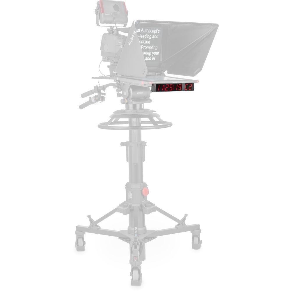 Autoscript ClockPlus Timecode Display for EVO-IP and EPIC-IP Prompters