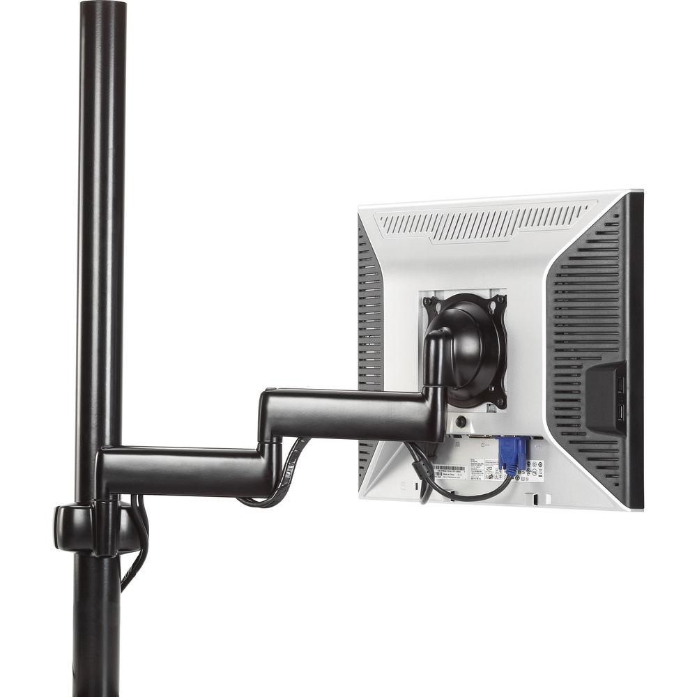 Chief Dual Arm Articulating Pole Mount