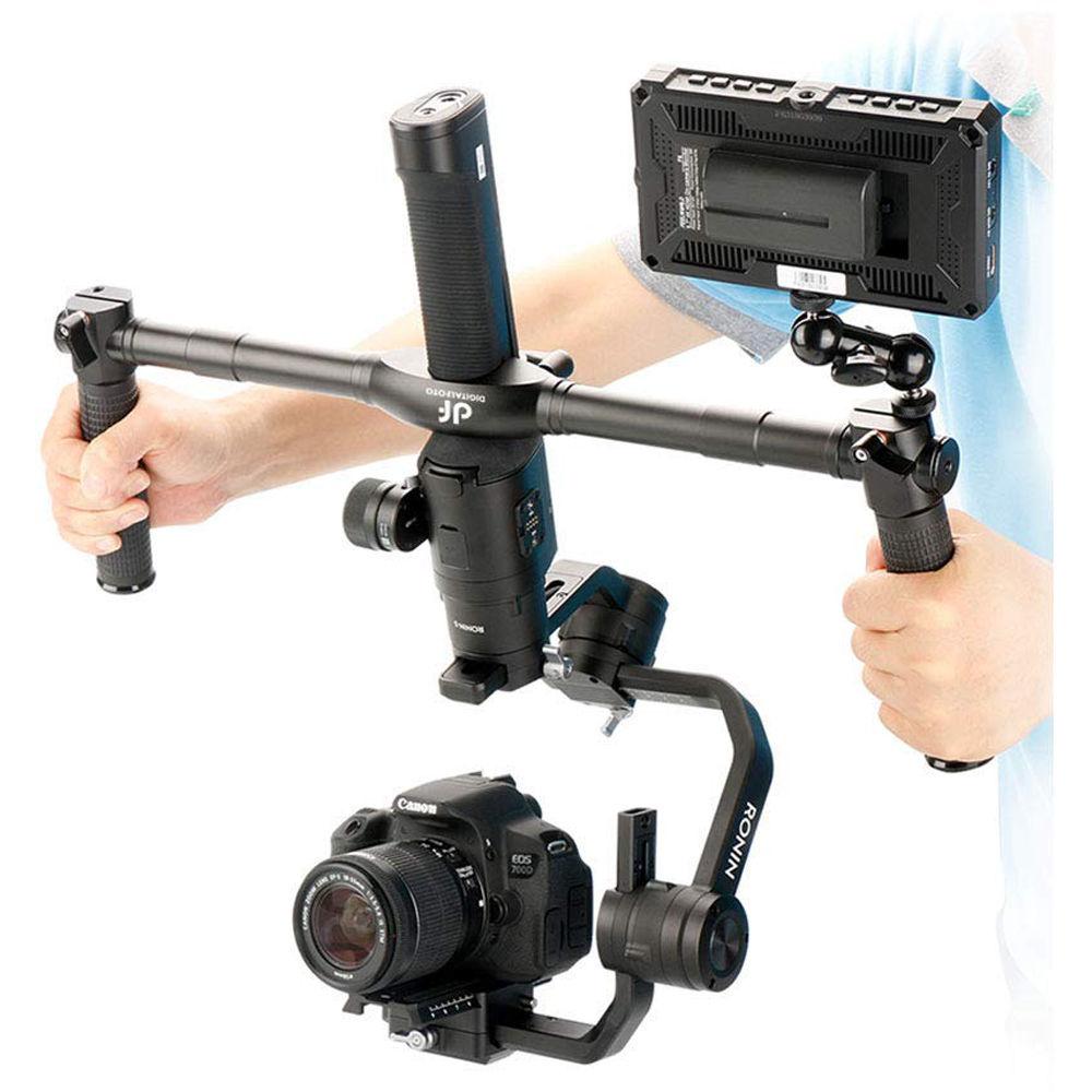 DigitalFoto Solution Limited Handlebar with Dual Grips for DJI Ronin-S and Moza Air 2 Gimbals