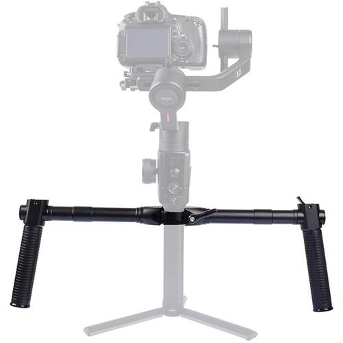 DigitalFoto Solution Limited Handlebar with Dual Grips for DJI Ronin-S and Moza Air 2 Gimbals