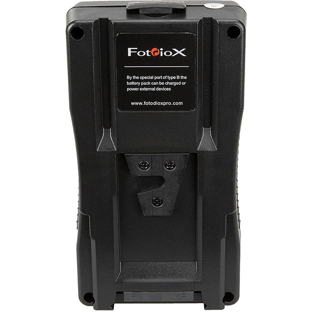 FotodioX Li-Ion 130Wh V-Mount Battery and Charger Kit