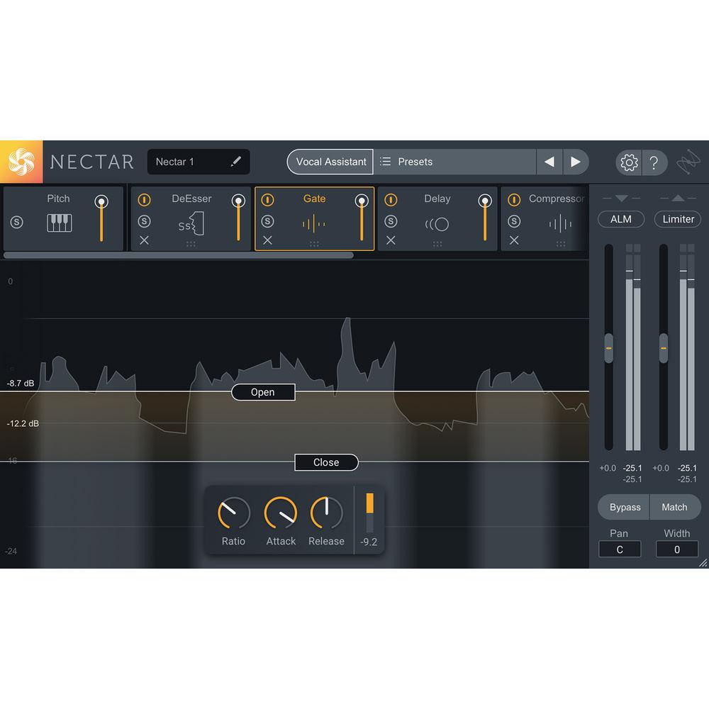 iZotope Nectar 3 - Vocal Production Channel Strip Software for