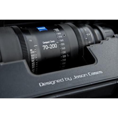 Jason Cases Zeiss 70-200mm CZ.2 Lens Case with Black Overlay