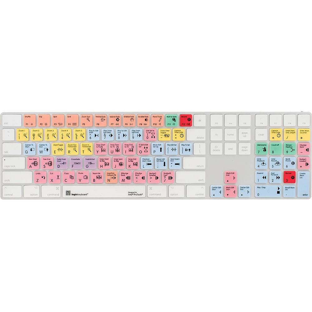 LogicKeyboard LogicSkin Avid Pro Tools Apple Magic Numeric Keyboard Cover