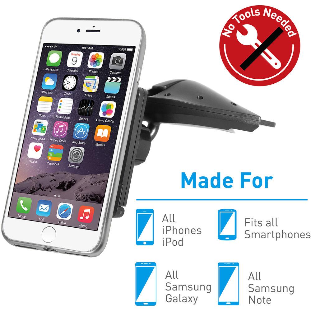 Macally Magnetic CD Slot Phone Mount