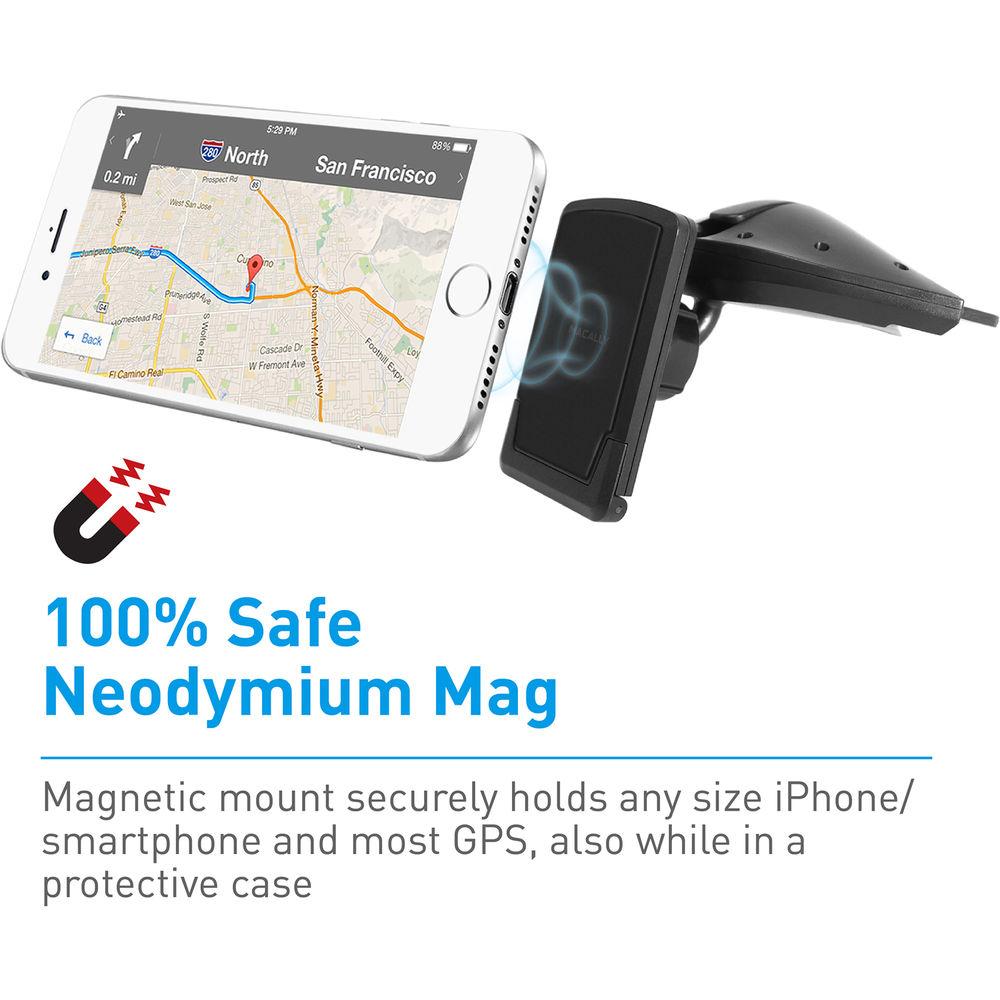 Macally Magnetic CD Slot Phone Mount