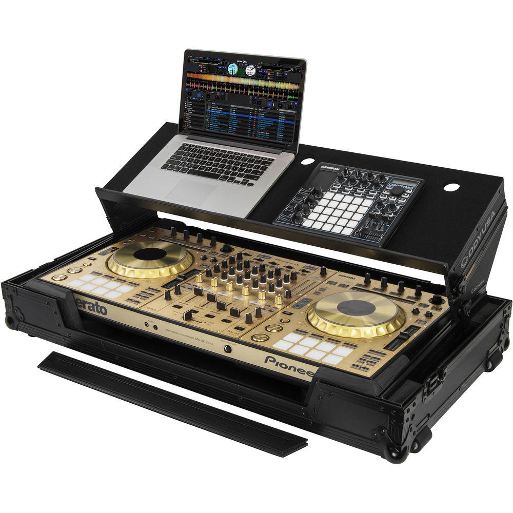 Odyssey Innovative Designs Black Label GSA Glide-Style Case for Pioneer DDJ-RZ SZ SZ2 Controllers