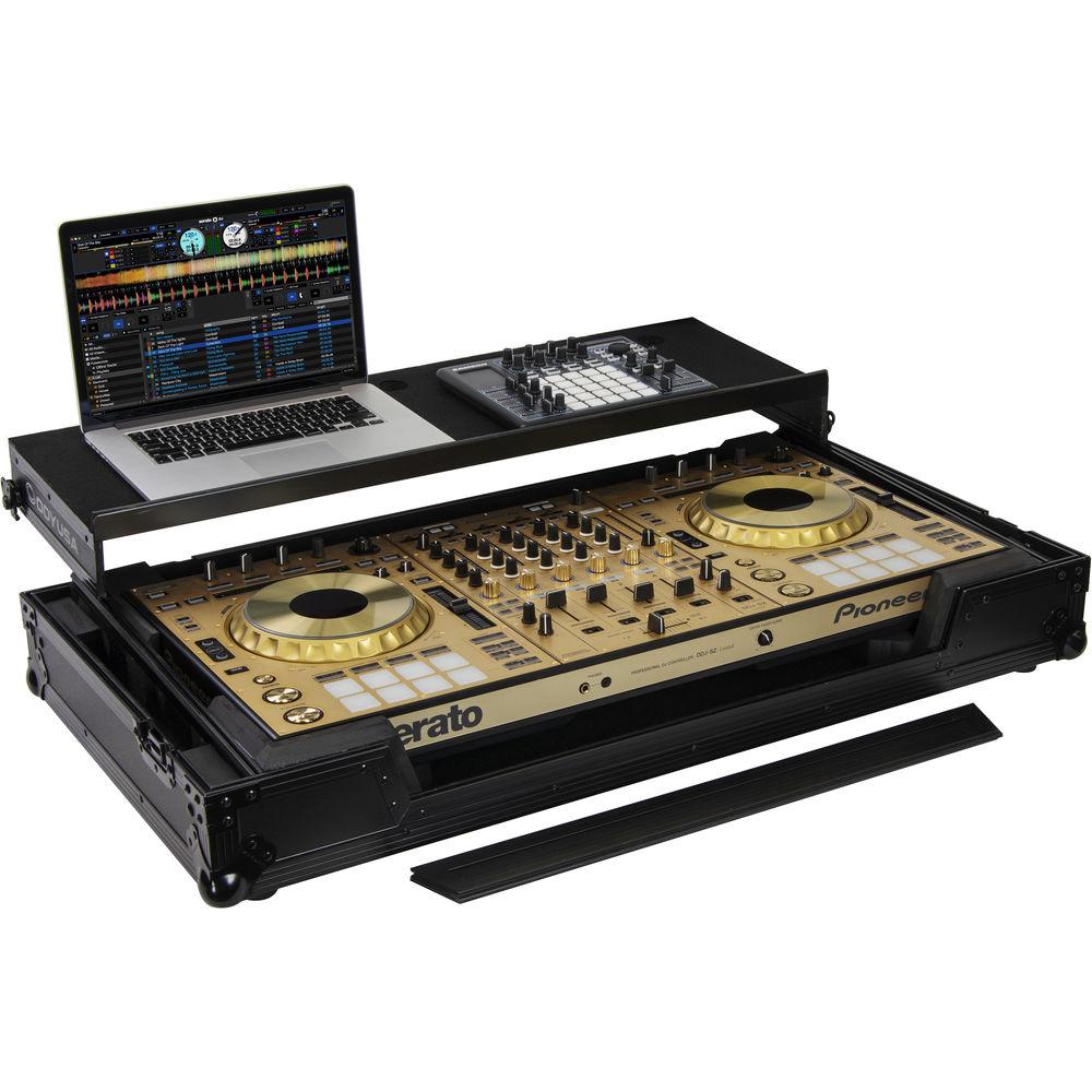 Odyssey Innovative Designs Black Label GSA Glide-Style Case for Pioneer DDJ-RZ SZ SZ2 Controllers