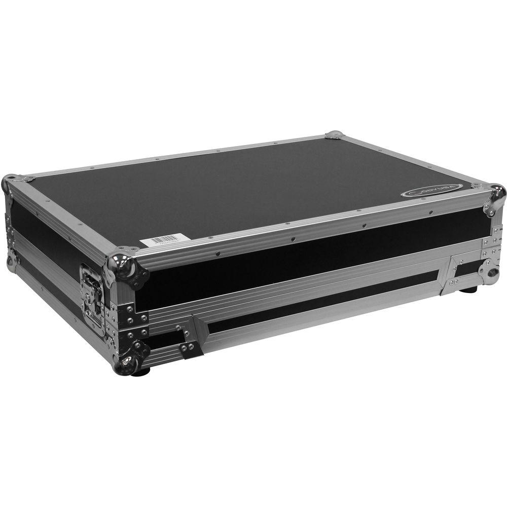 Odyssey Innovative Designs Flight Zone Producer Glide Style Case for Roland DJ-808 & Denon MC7000