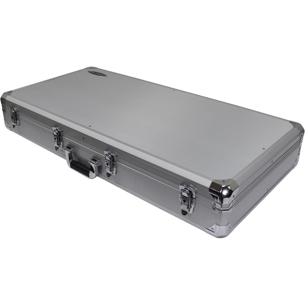 Odyssey Innovative Designs Krom Series DJ Coffin for 2 x Numark PT01 Scratch Turntables 10" DJ Mixer