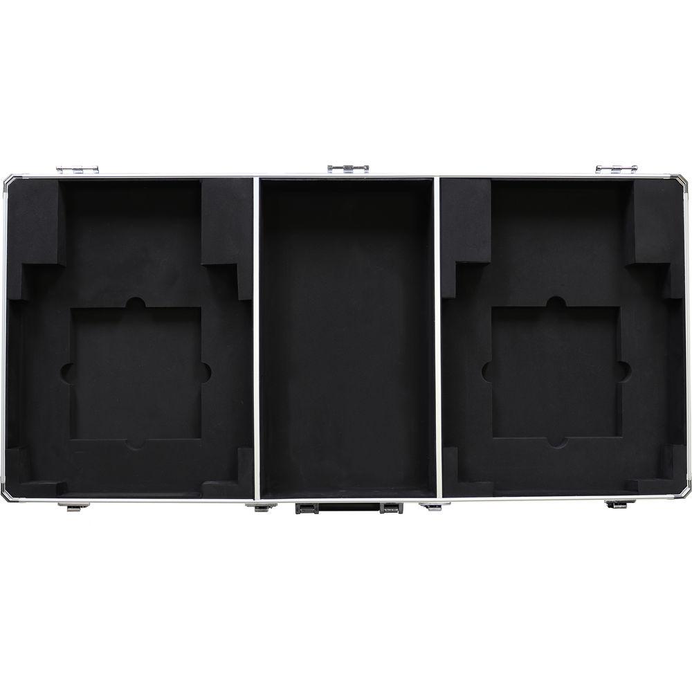 Odyssey Innovative Designs Krom Series DJ Coffin for 2 x Numark PT01 Scratch Turntables 10" DJ Mixer