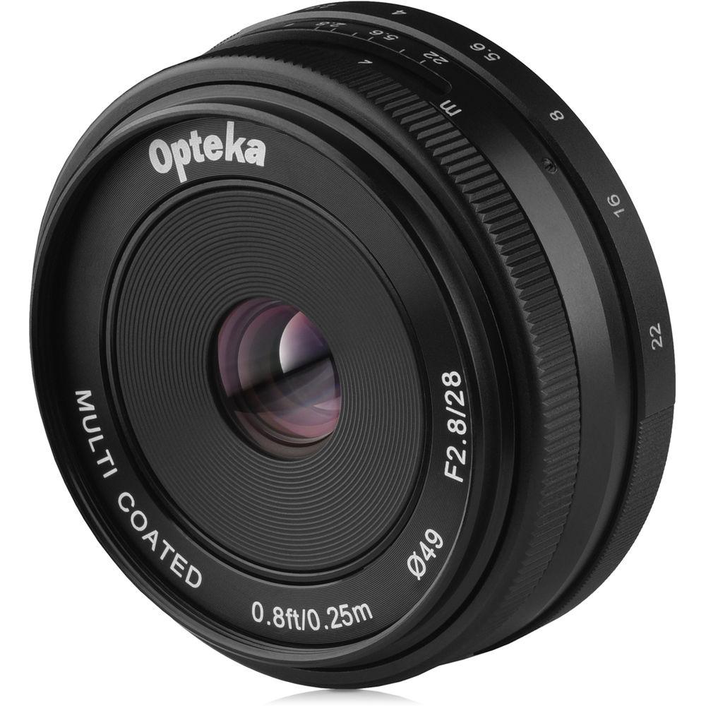 Opteka 28mm f 2.8 Lens for Fujifilm X