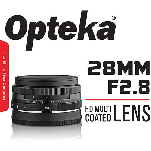 Opteka 28mm f 2.8 Lens for Fujifilm X
