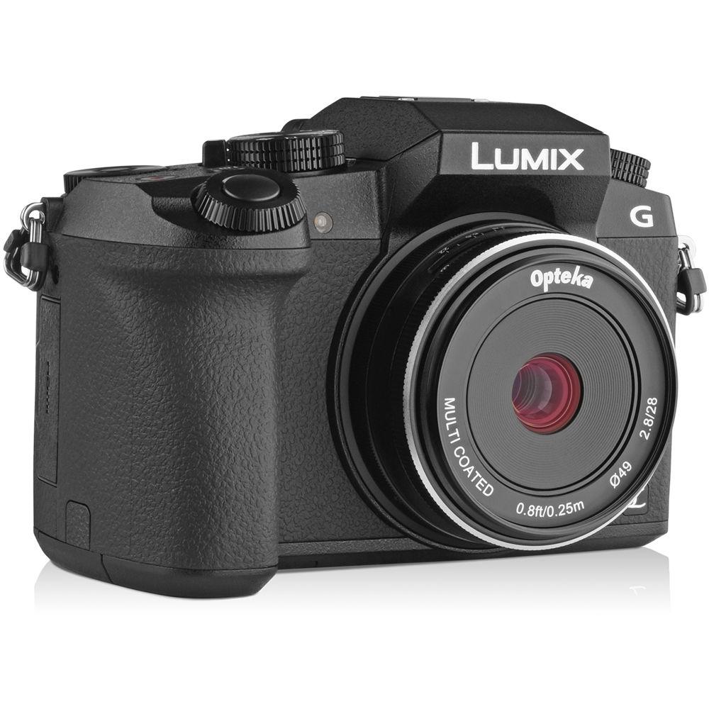 Opteka 28mm f 2.8 Lens for Micro Four Thirds