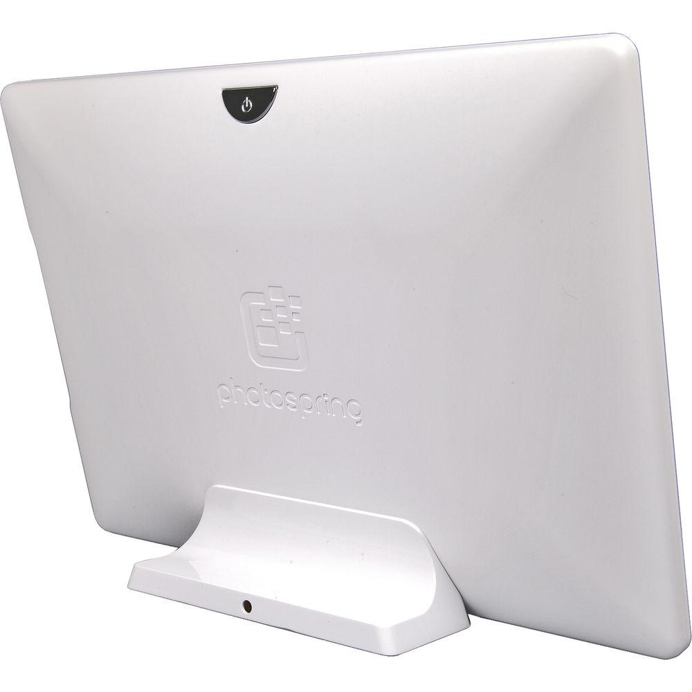 PhotoSpring 10.1" Digital Frame with 32GB Built-In Memory