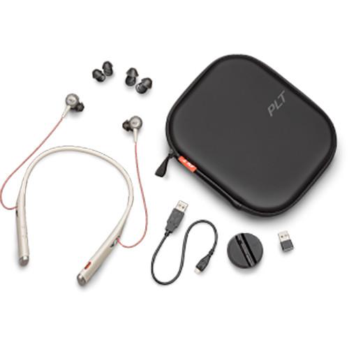 Plantronics Voyager 6200 UC Bluetooth Neckband Headset with USB Type-C Adapter